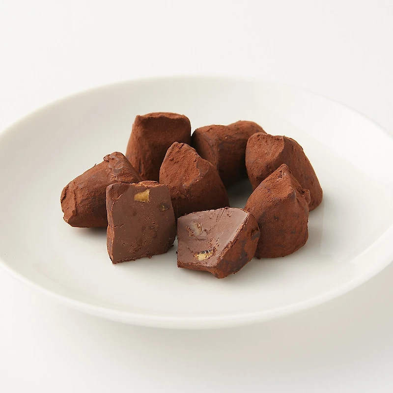 Orange Peel Cacao Truffles