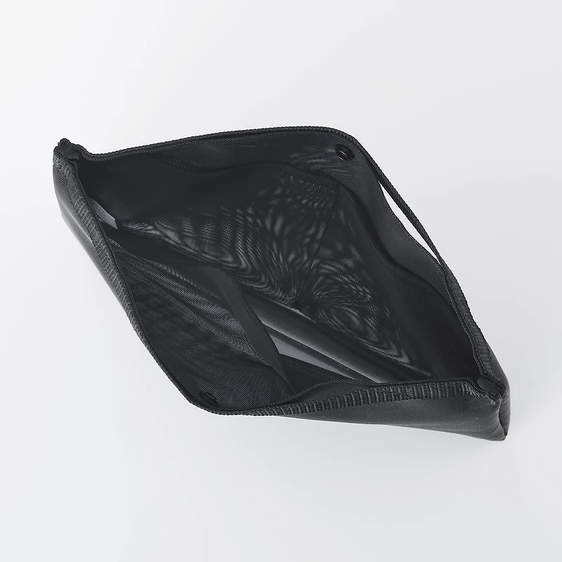 Nylon Mesh Bag Organizer A5 - Black