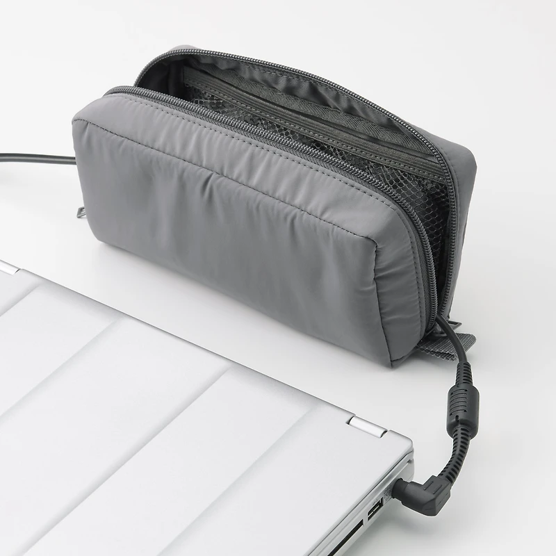 Polyester Gadget Pouch - Grey