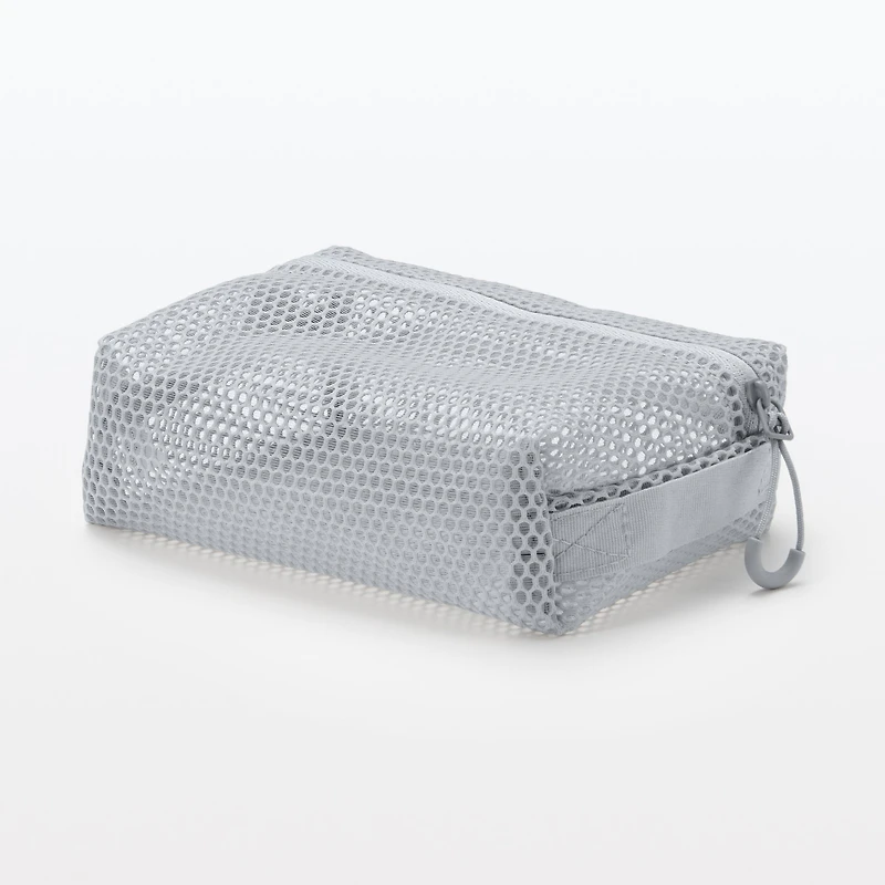 Gusset Mesh Case Small - Grey