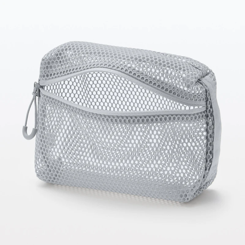 Gusset Mesh Case Small - Grey