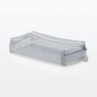 Gusset Mesh Case Medium - Grey