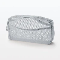 Gusset Mesh Case Medium - Grey