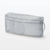 Gusset Mesh Case Medium - Grey