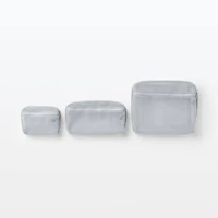 Gusset Mesh Case Medium - Grey