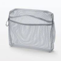 Gusset Mesh Case Large - Grey