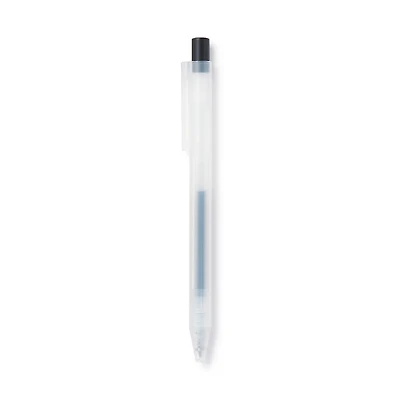 Smooth Gel Ink Ballpoint Knock Pen 0.3 mm