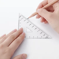 Acrylic Set Square - 45 Degrees