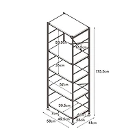 SUS Shelving Unit - Walnut - Regular - Large