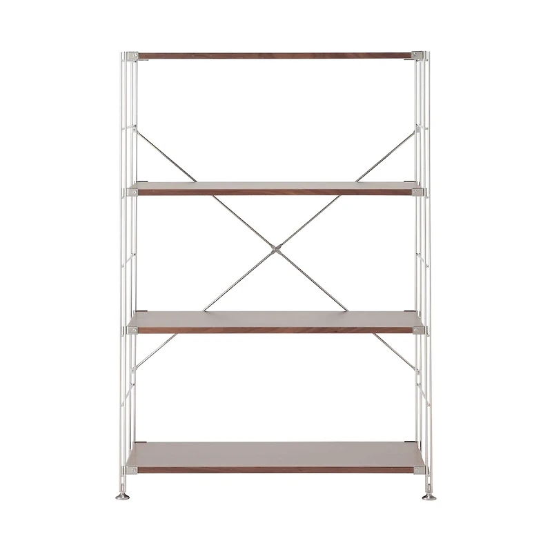 SUS Shelving Unit - Walnut - Wide - Medium