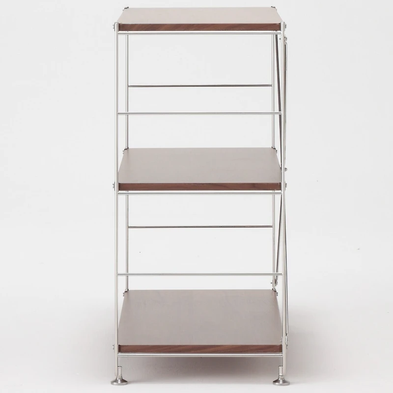SUS Shelving Unit - Walnut - Wide - Small