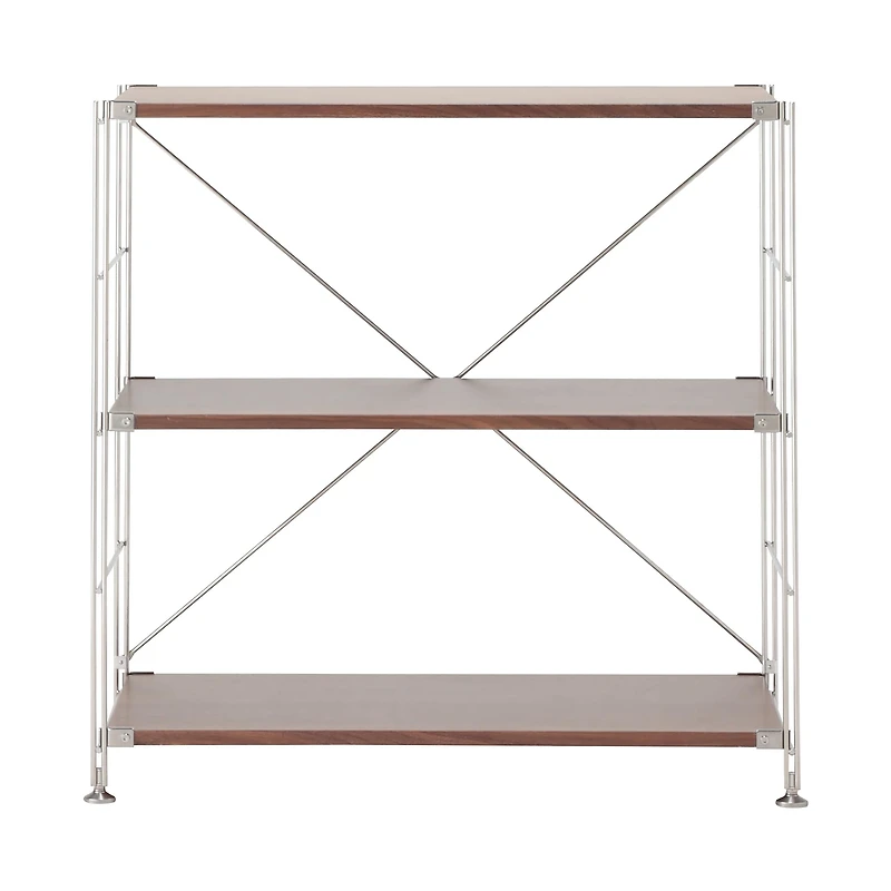 SUS Shelving Unit - Walnut - Wide - Small