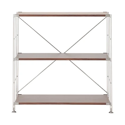 SUS Shelving Unit - Walnut - Wide - Small