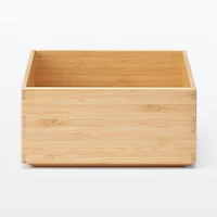 Stackable Bamboo Box - Half - Small W26 x D18.5 x H8.5 cm