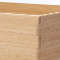 Stackable Bamboo Box - Half - Small W26 x D18.5 x H8.5 cm