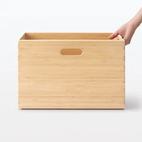 Stackable Bamboo Box - Large W37 x D26 x H24.5 cm