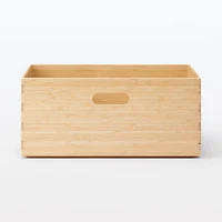 Stackable Bamboo Box - Medium W37 x D26 x H16.5 cm