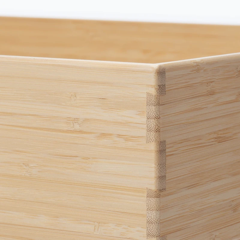 Stackable Bamboo Box - Small W37 x D26 x H8.5 cm