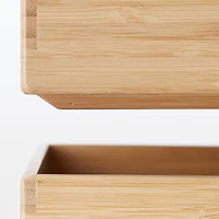 Stackable Bamboo Box - Small W37 x D26 x H8.5 cm