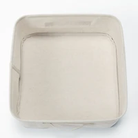 Polyester Linen Soft Box - Square Small