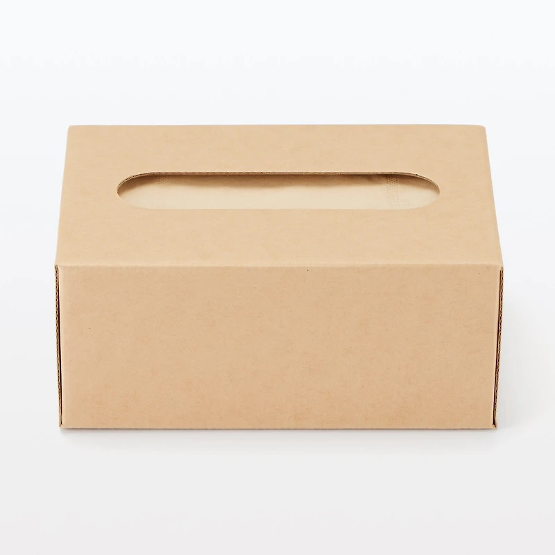 Kraft Tissue Holder - Table Top