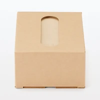Kraft Tissue Holder - Table Top