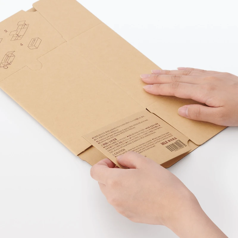 Kraft Tissue Holder - Table Top