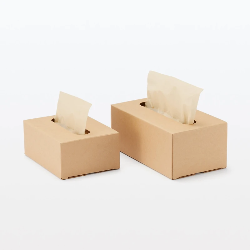 Kraft Tissue Holder - Table Top