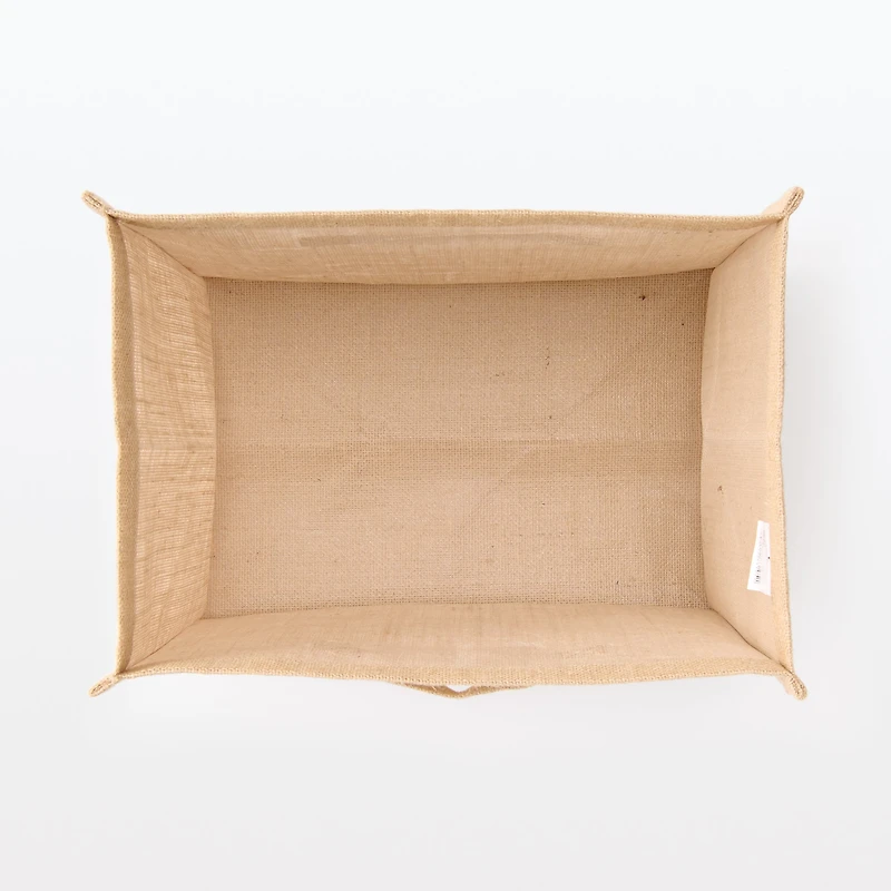 Jute Storage Bag Rectangle - Large