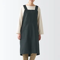Plain Weave Cotton Shoulder Strap Apron
