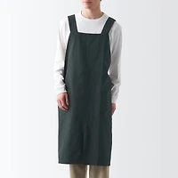 Plain Weave Cotton Shoulder Strap Apron