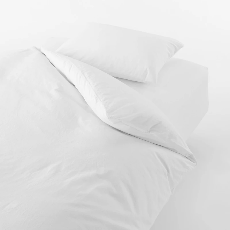 Washed Cotton Fitted Sheet