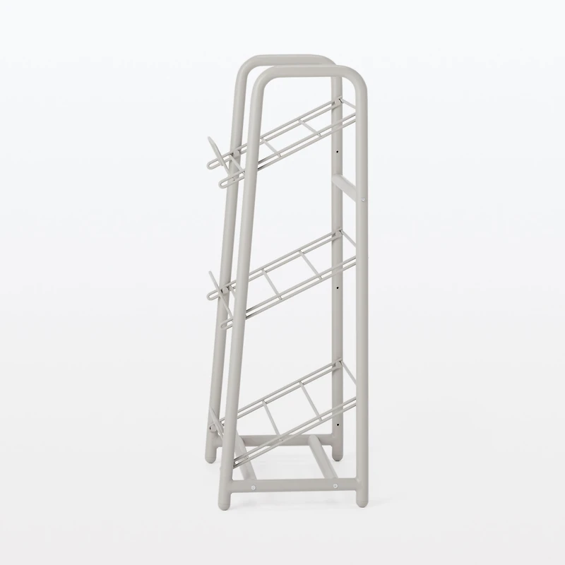 Steel Pipe Storage Rack - Warm Grey