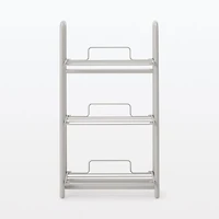 Steel Pipe Storage Rack - Warm Grey