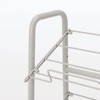 Steel Pipe Storage Rack - Warm Grey