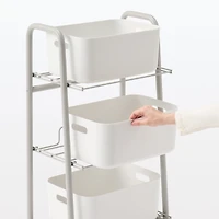 Steel Pipe Storage Rack - Warm Grey
