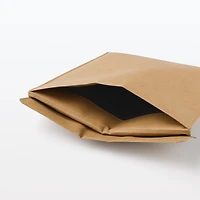 Jeans' Back Patch Laptop Case - Brown