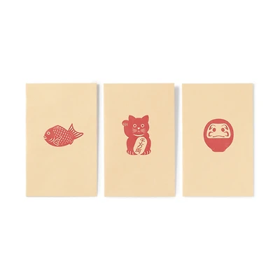 Bamboo Paper Petit Envelope - Lucky Charms (3 Pack)