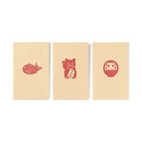 Bamboo Paper Petit Envelope - Lucky Charms (3 Pack)