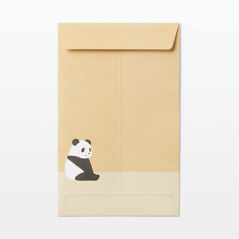 Bamboo Paper Petit Envelope - Small - Giant Panda