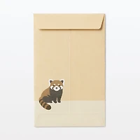 Bamboo Paper Petit Envelope - Small - Red Panda
