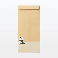 Bamboo Paper Petit Envelope - Large - Giant Panda (3 Pack)