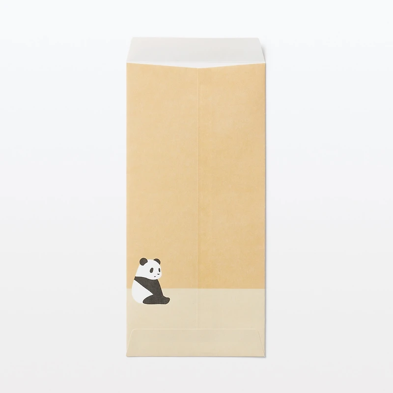 Bamboo Paper Petit Envelope - Large - Giant Panda (3 Pack)