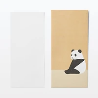 Bamboo Paper Petit Envelope - Large - Giant Panda (3 Pack)