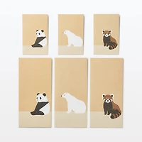 Bamboo Paper Petit Envelope - Large - Giant Panda (3 Pack)