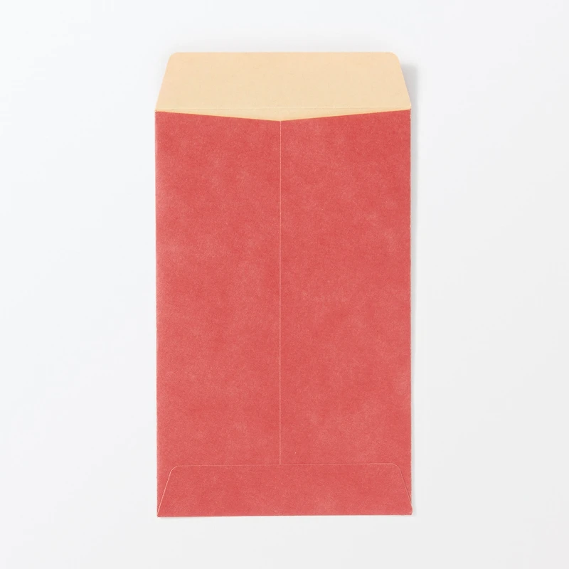 Bamboo Paper Petit Envelope - Red (5 Pack)