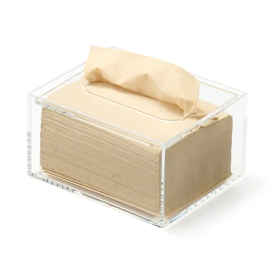Acrylic Tissue Holder for Tabletop Tissues