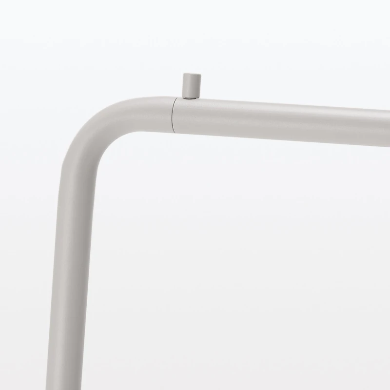 Steel Pipe Coat Rack - Warm Grey