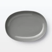 Everyday Tableware Oval Bowl - Grey