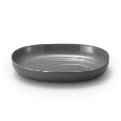 Everyday Tableware Oval Bowl - Grey
